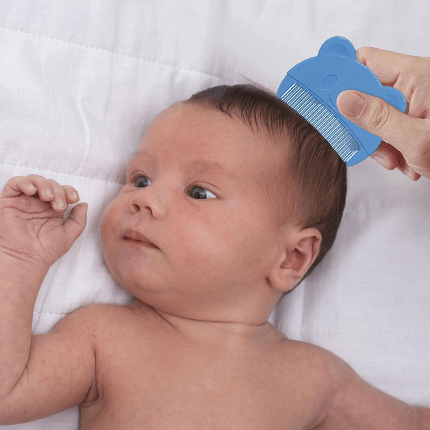 Peigne à Cheveux - BabySoftComb™ - Bleu - Clubmybaby