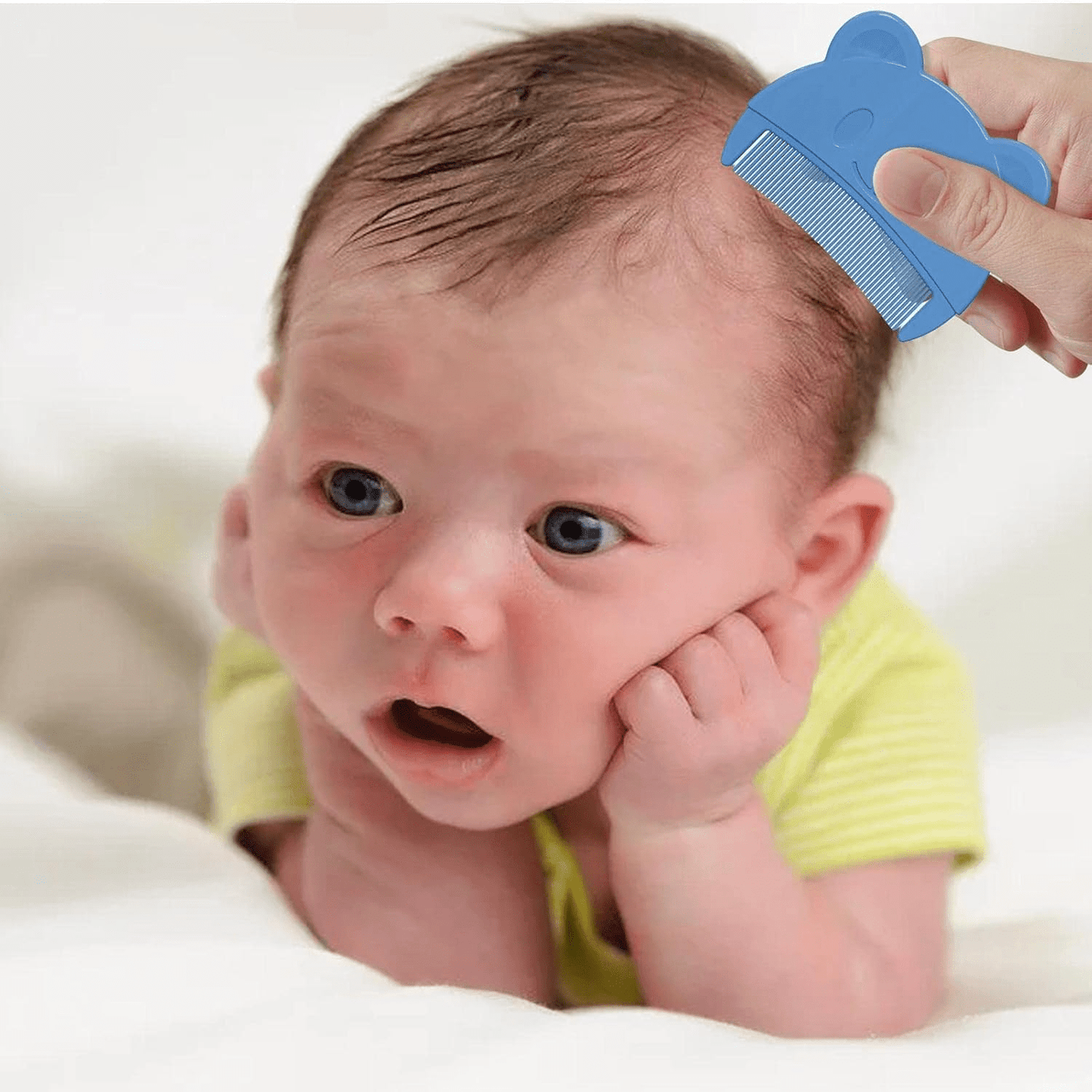 Peigne à Cheveux - BabySoftComb™ - Bleu - Clubmybaby